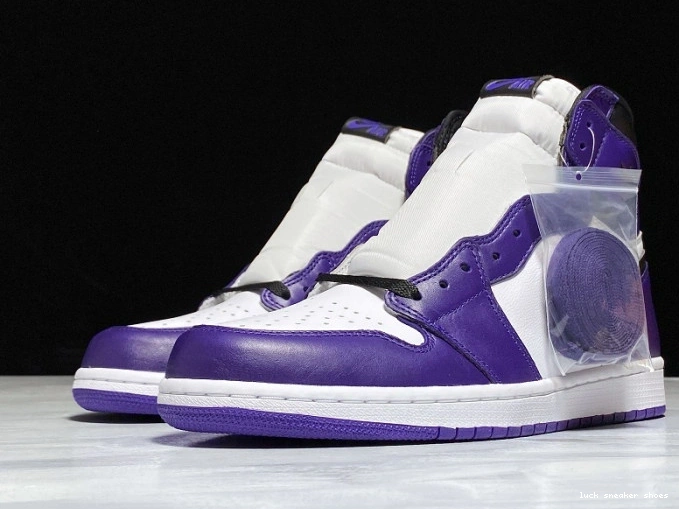 Reps LUCY Air 555088-500 High OG Purple Jordan Court 1 0722